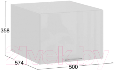 Шкаф навесной для кухни ТриЯ Весна 1В5ГП