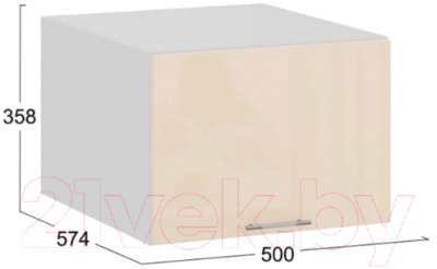 Шкаф навесной для кухни ТриЯ Весна 1В5ГП