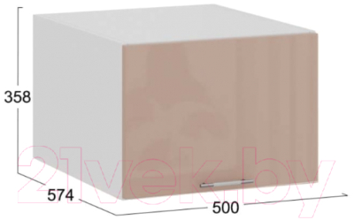 Шкаф навесной для кухни ТриЯ Весна 1В5ГП