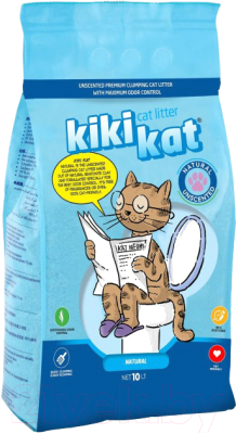 Наполнитель для туалета Kiki Kat Натуральный - фото