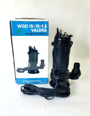 Дренажный насос GreenPump WQD 15-15-1.5 Valera