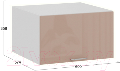 Шкаф навесной для кухни ТриЯ Весна 1В6ГП