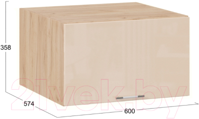 Шкаф навесной для кухни ТриЯ Весна 1В6ГП