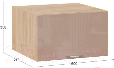 Шкаф навесной для кухни ТриЯ Весна 1В6ГП