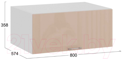 Шкаф навесной для кухни ТриЯ Весна 1В8ГП