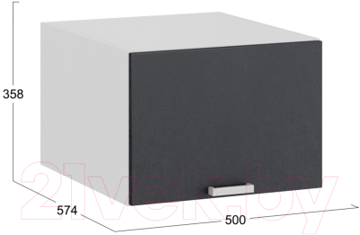 Шкаф навесной для кухни ТриЯ Гранита 1В5ГП