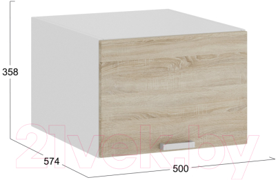 Шкаф навесной для кухни ТриЯ Гранита 1В5ГП