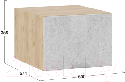 Шкаф навесной для кухни ТриЯ Гранита 1В5ГП