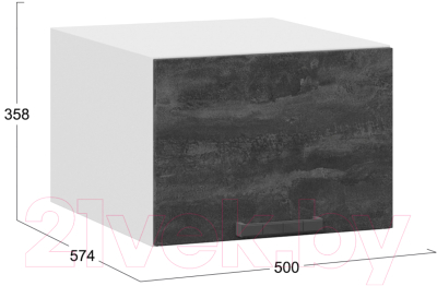 Шкаф навесной для кухни ТриЯ Детройт 1В5ГП