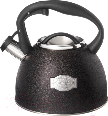 Чайник со свистком Agness 907-256 - фото