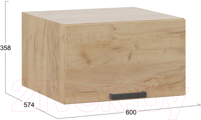 Шкаф навесной для кухни ТриЯ Детройт 1В6ГП