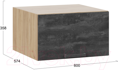 Шкаф навесной для кухни ТриЯ Детройт 1В6ГП