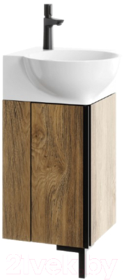 Тумба с умывальником Aqwella Porto POR0104DB - фото