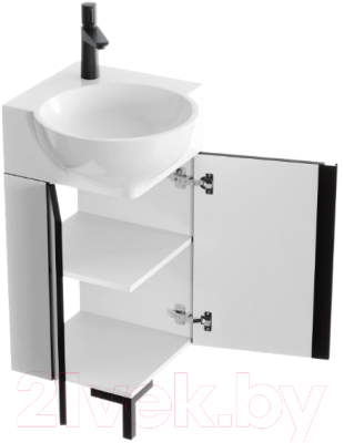 Тумба с умывальником Aqwella Porto POR0104WB