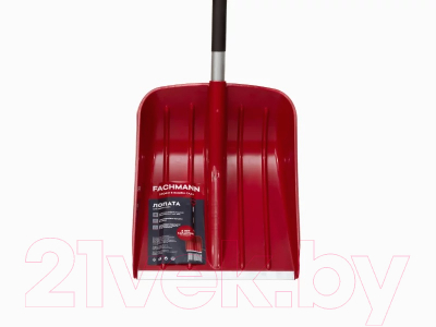 Лопата для уборки снега Fachmann 05.001 (бордовый)