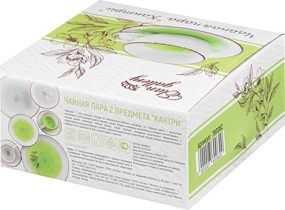 Чашка с блюдцем Elan Gallery Кантри / 760062