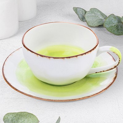 Чашка с блюдцем Elan Gallery Кантри / 760062