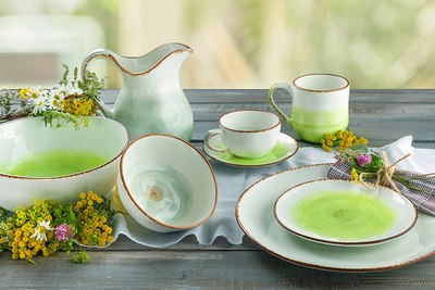 Чашка с блюдцем Elan Gallery Кантри / 760062