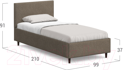 Односпальная кровать Moon Trade 1259 / К004450