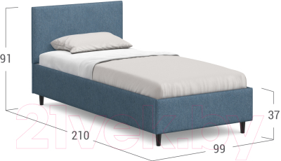 Односпальная кровать Moon Trade 1259 / К004453