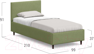 Односпальная кровать Moon Trade 1259 / К004452