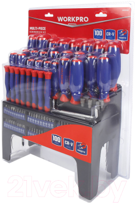 Набор головок, бит Workpro WP200507