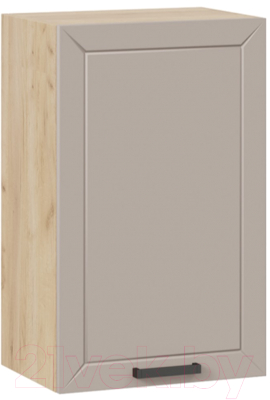 Шкаф навесной для кухни ТриЯ Лорас 1В45 (дуб крафт золотой/холст латте) - фото