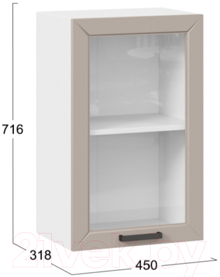 Шкаф навесной для кухни ТриЯ Лорас 1В45С