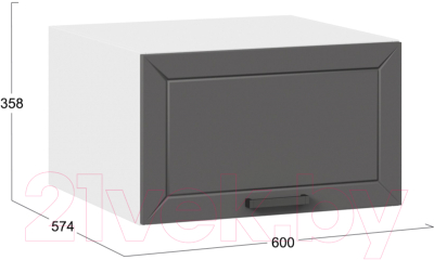Шкаф навесной для кухни ТриЯ Лорас 1В6ГП
