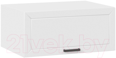 Шкаф навесной для кухни ТриЯ Лорас 1В8ГП (белый/холст белый) - фото