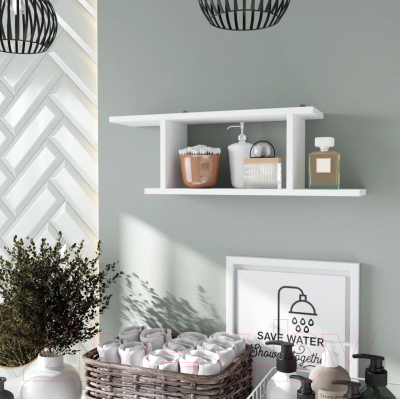 Полка Горизонт Мебель Асти 2 / 12АПН2Б