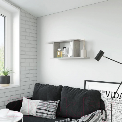 Полка Горизонт Мебель Асти 2 / 12АПН2БТ