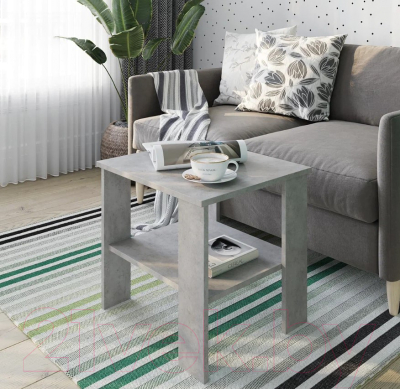 Журнальный столик Горизонт Мебель Асти / 12АСЖБТ