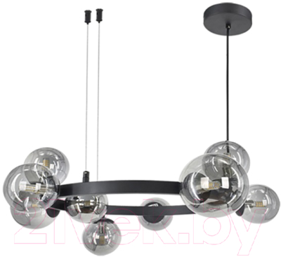 Потолочный светильник Mirastyle XL-21003/9 BK+LSG - фото