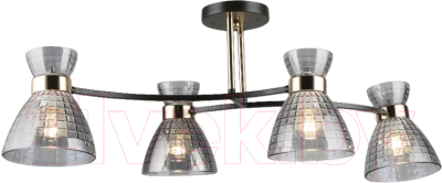 Потолочный светильник Mirastyle SX-N-5686/4 COFFEE+FGD - фото