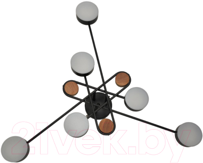 Потолочный светильник Mirastyle SX-N-4498/6 BK - фото