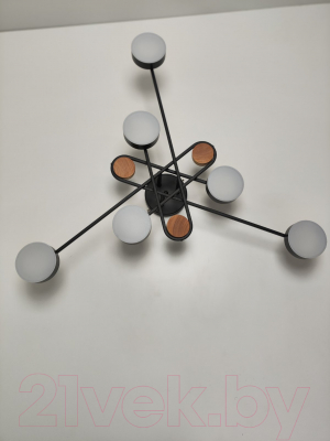 Потолочный светильник Mirastyle SX-N-4498/6 BK