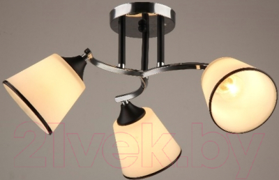 Потолочный светильник Mirastyle SX-N-0600/3 CH+BK
