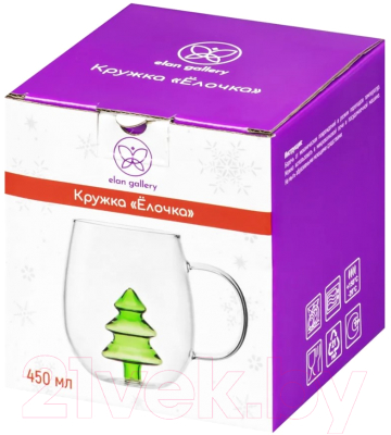 Кружка Elan Gallery Елочка / 360162