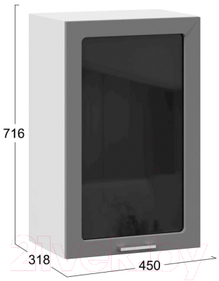 Шкаф навесной для кухни ТриЯ Габриэлла 1В45С
