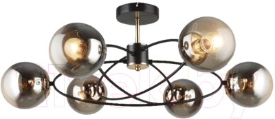 Потолочный светильник Mirastyle SX-N-5730/6 COFFEE+FGD - фото