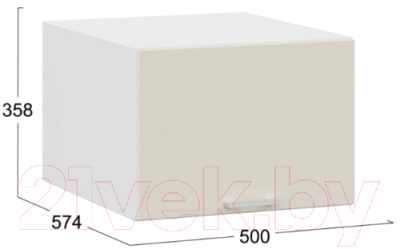 Шкаф навесной для кухни ТриЯ Габриэлла 1В5ГП