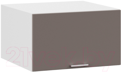 Шкаф навесной для кухни ТриЯ Габриэлла 1В6ГП (белый/муссон) - фото