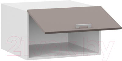 Шкаф навесной для кухни ТриЯ Габриэлла 1В6ГП (белый/муссон)