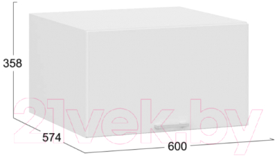 Шкаф навесной для кухни ТриЯ Габриэлла 1В6ГП