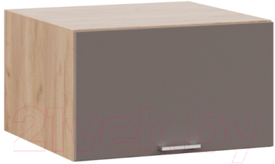 Шкаф навесной для кухни ТриЯ Габриэлла 1В6ГП (дуб крафт золотой/муссон) - фото