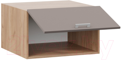 Шкаф навесной для кухни ТриЯ Габриэлла 1В6ГП (дуб крафт золотой/муссон)