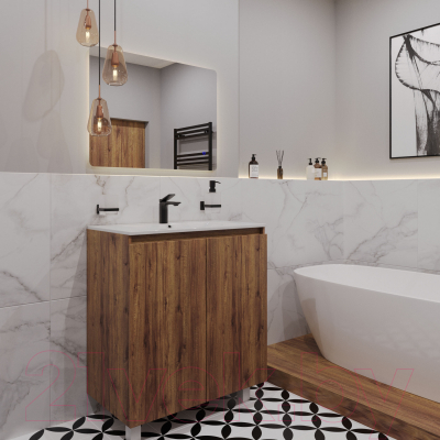 Тумба с умывальником ЗОВ Монови 60 / M60LA0LAS-OL60