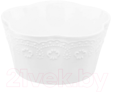 Емкость для хранения Elan Gallery Белый узор / 540524