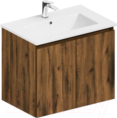 Тумба с умывальником ЗОВ Монови 80 / M80LA0LA-OL80 - фото